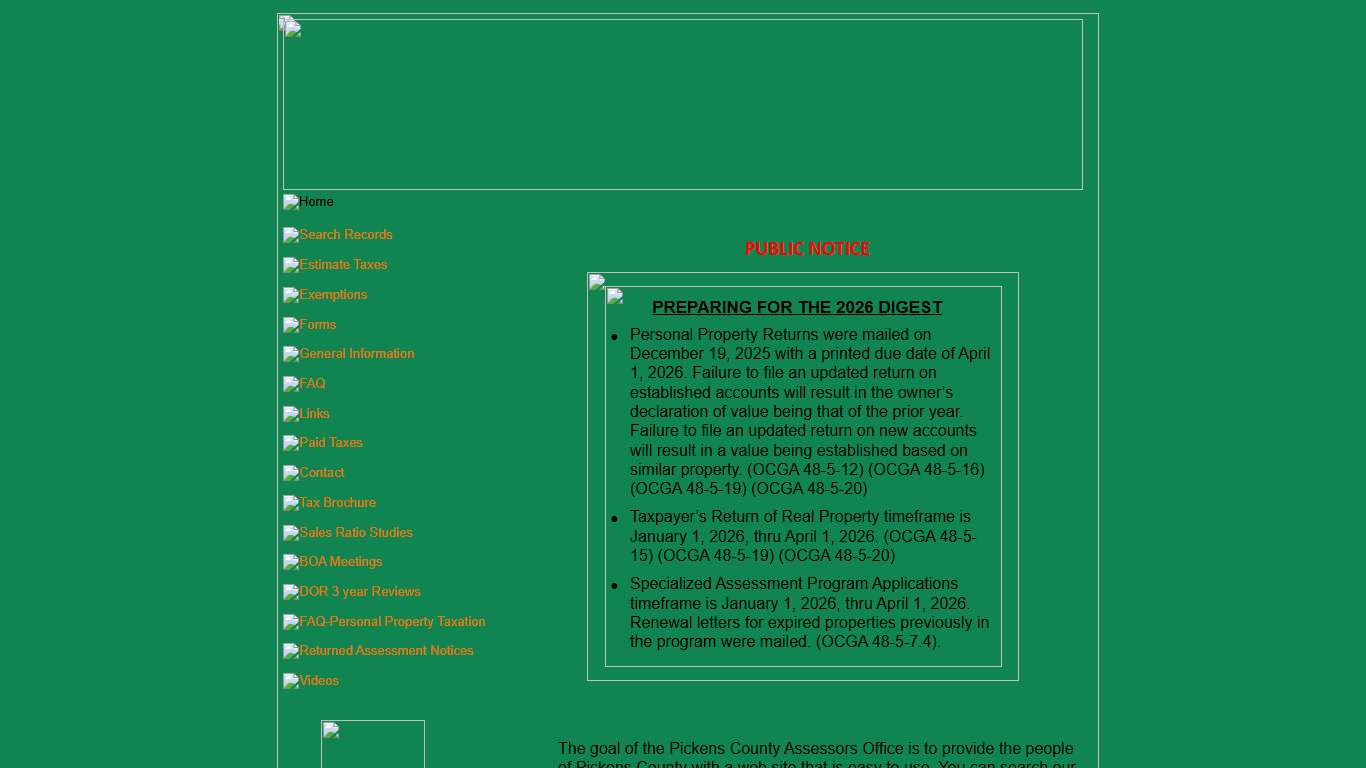 Pickens County Assessors